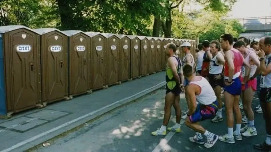Washroom brake on long run?