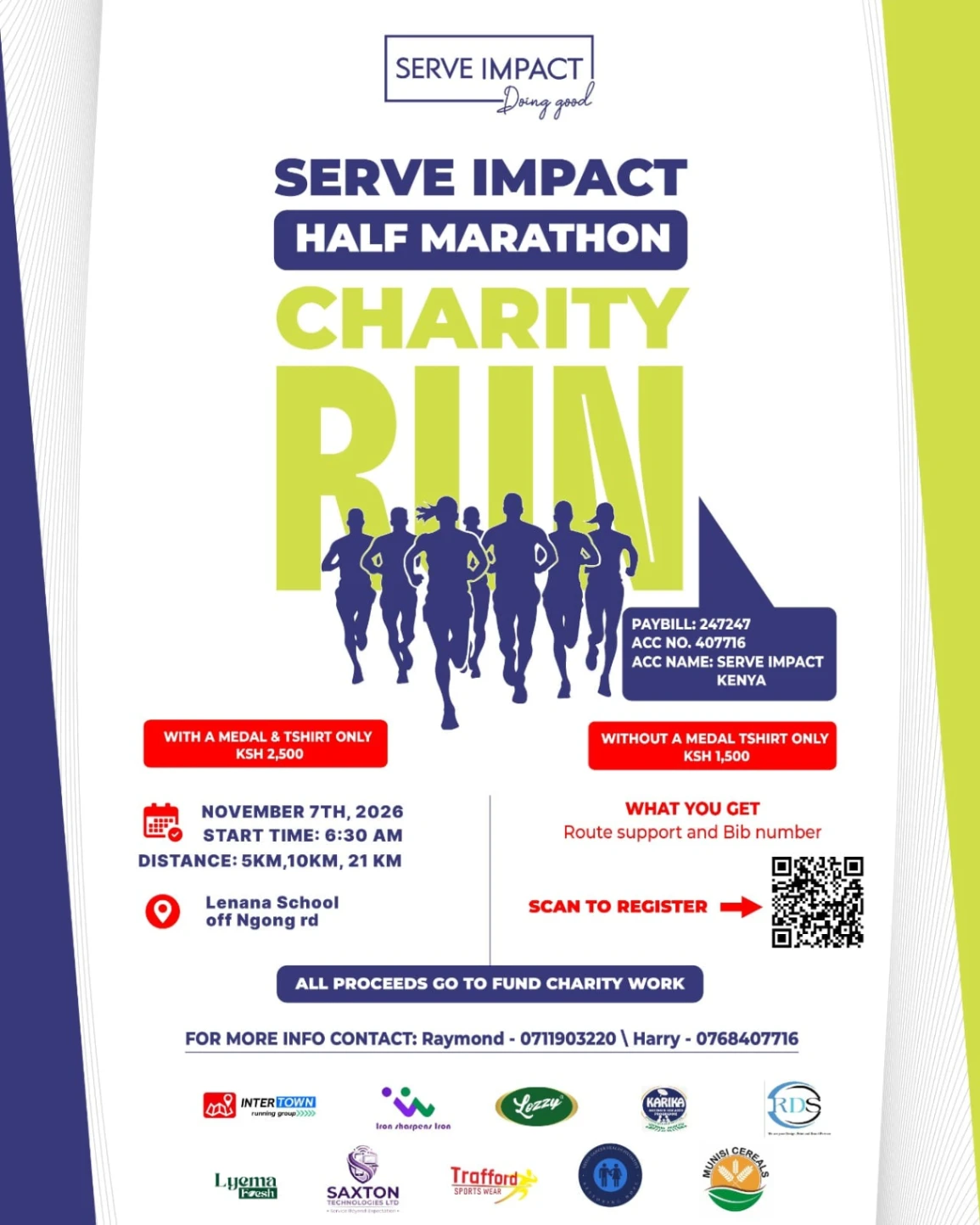 Serve impact half marathon