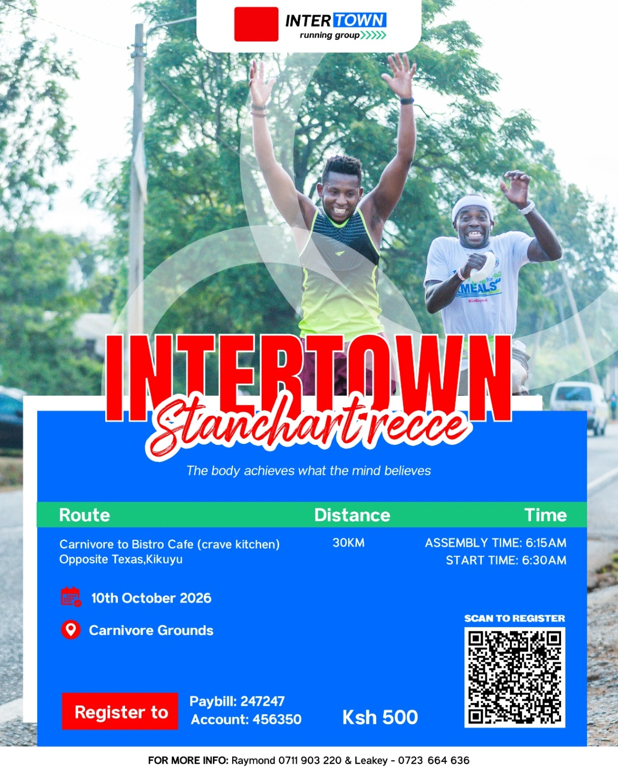 Intertown Stanchart Recce