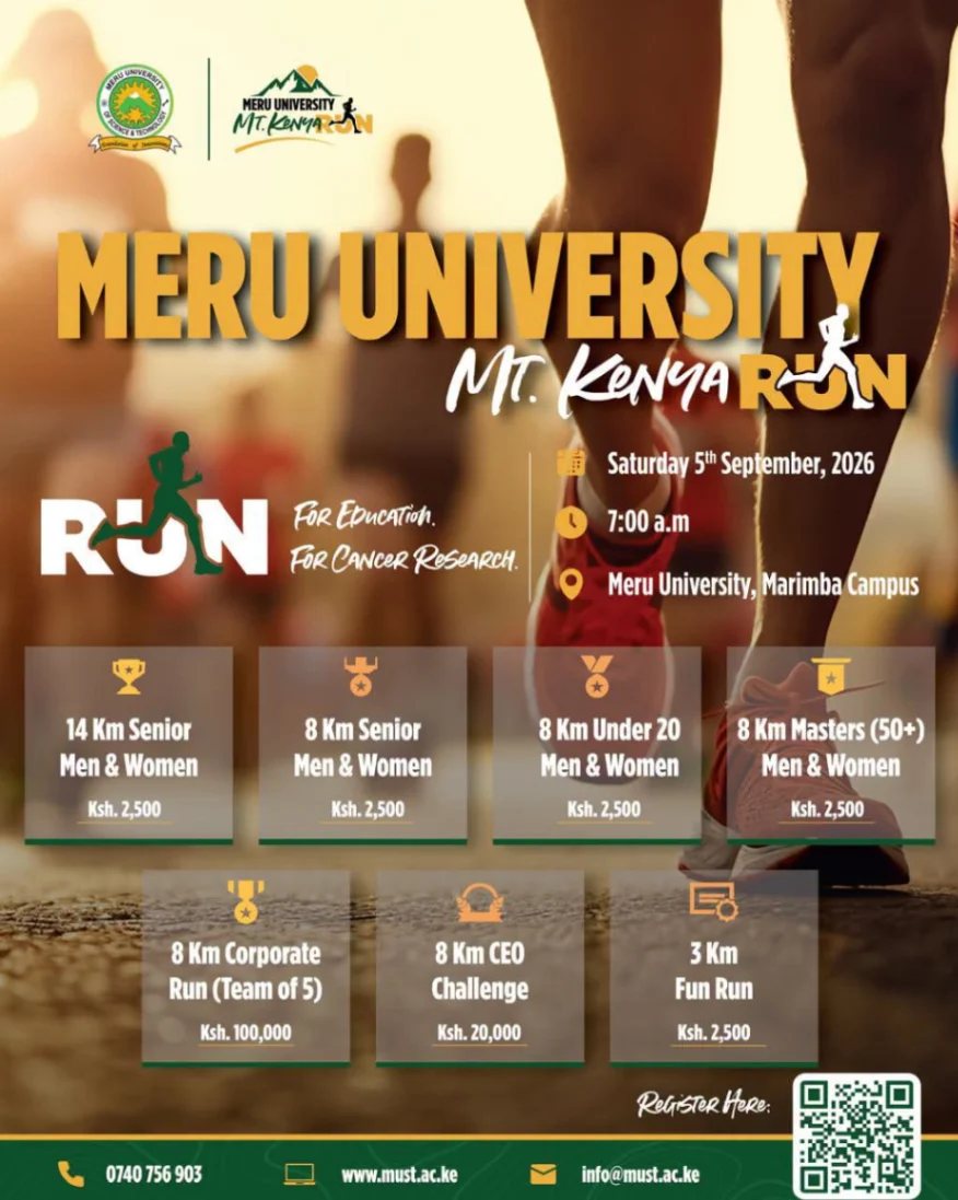 Meru university Mt Kenya run