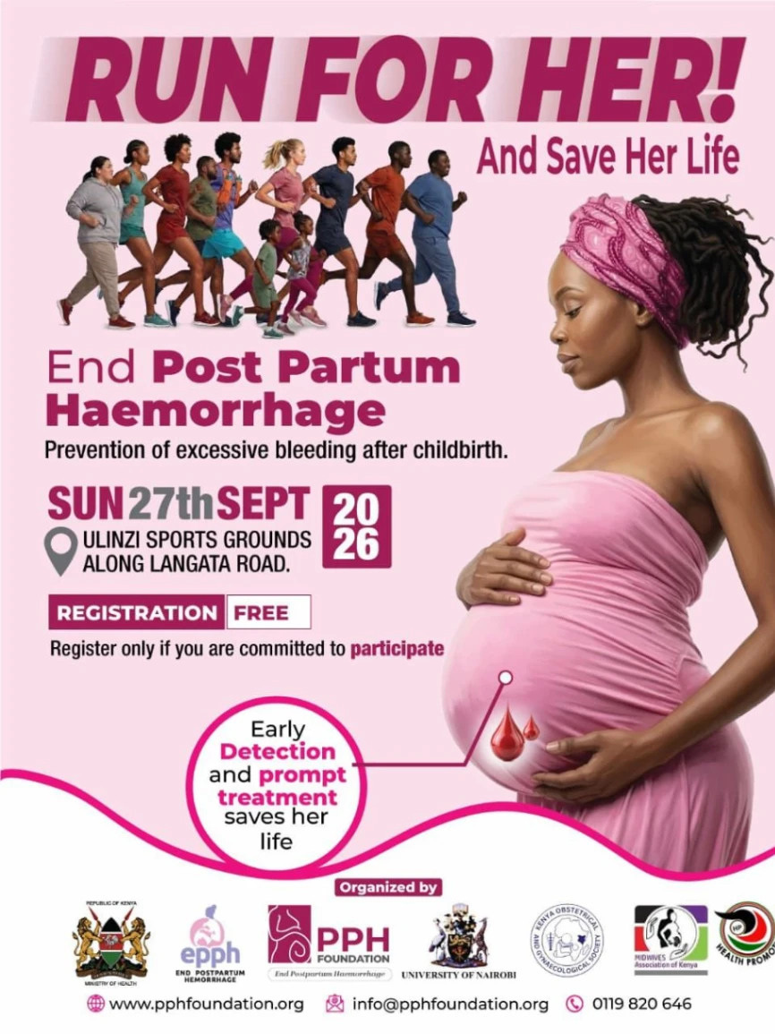 Run for her and save her life