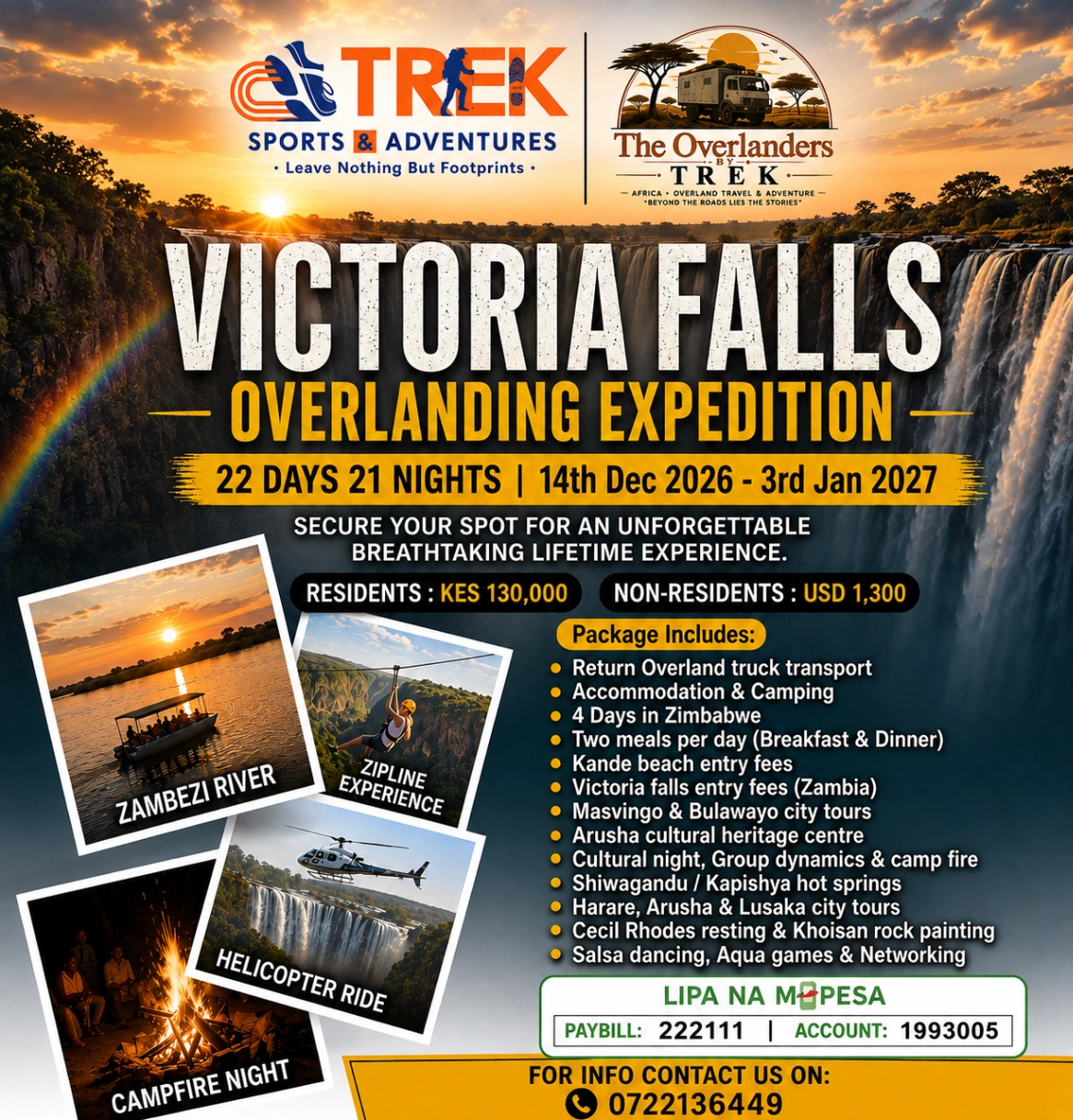 🌍 VICTORIA FALLS OVERLANDING EXPEDITION