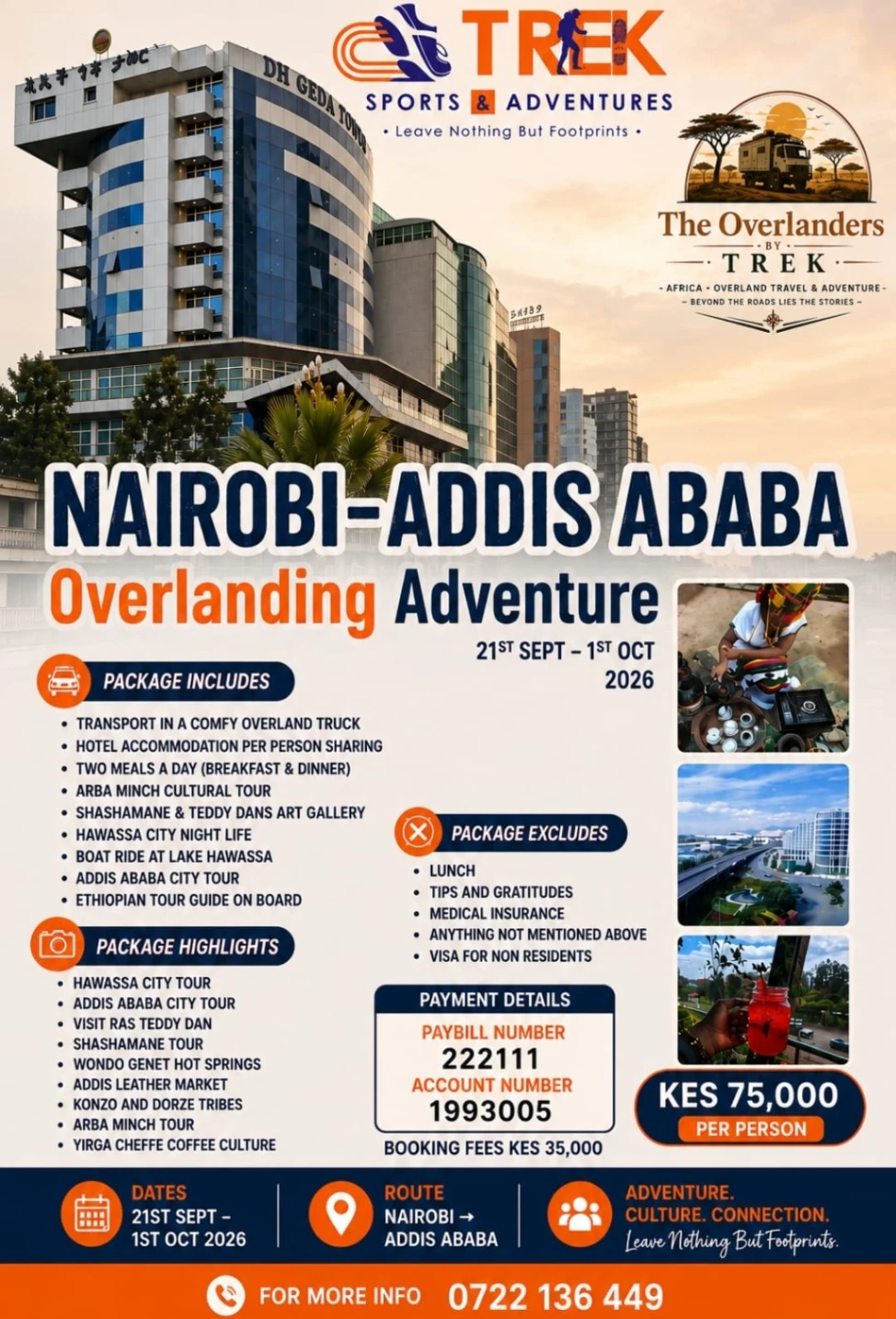 Addis ababa overlanding adventure