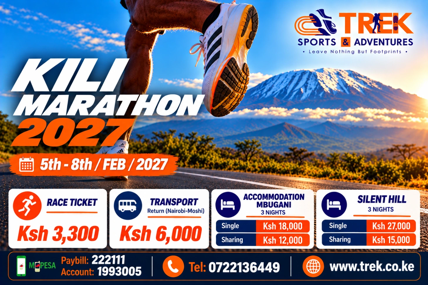 Kilimanjaro marathon 2027
