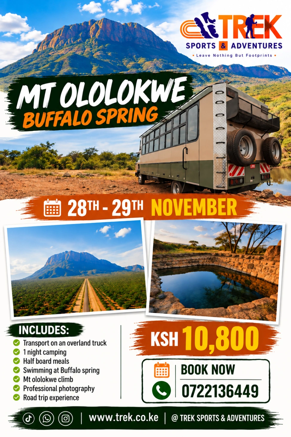 Mt Ololokwe hike and Samburu road trip