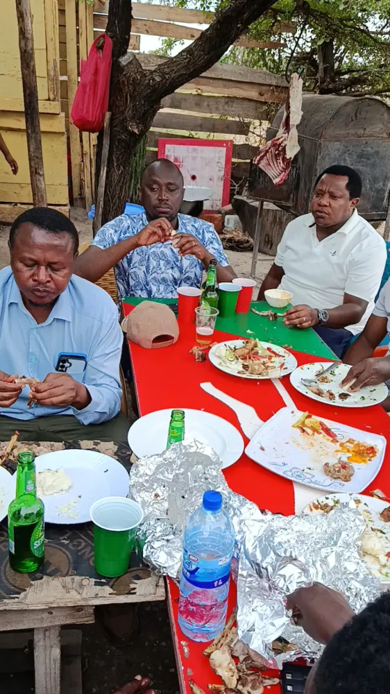 Lunch at Uzunguni