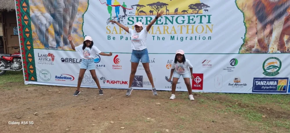 Finish Line Celebration