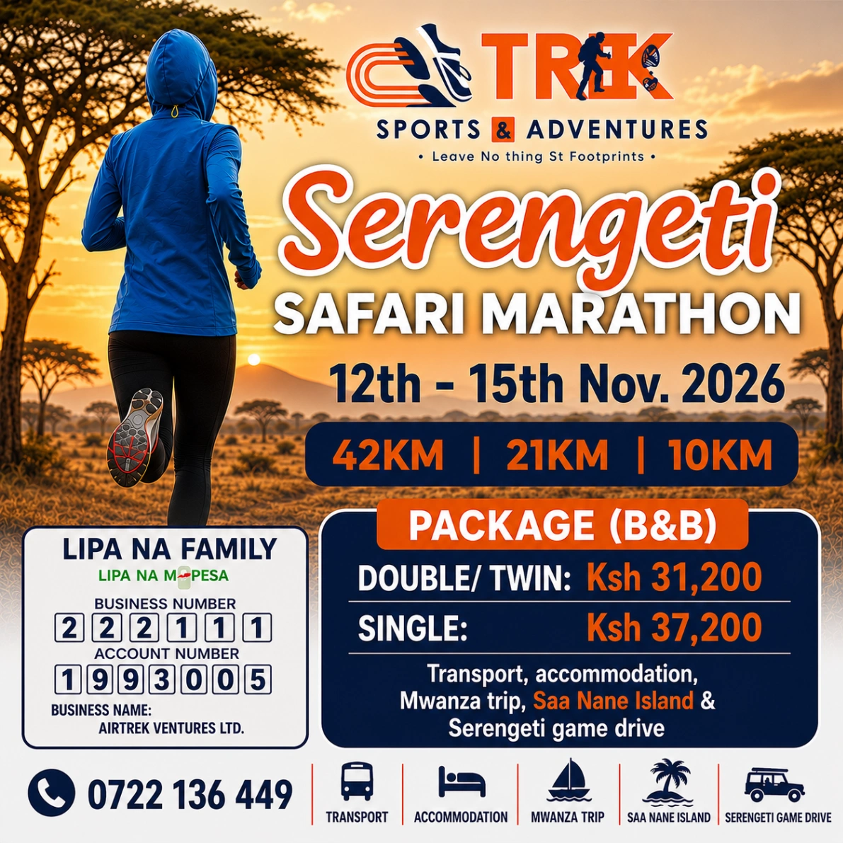 Serengeti safari Marathon