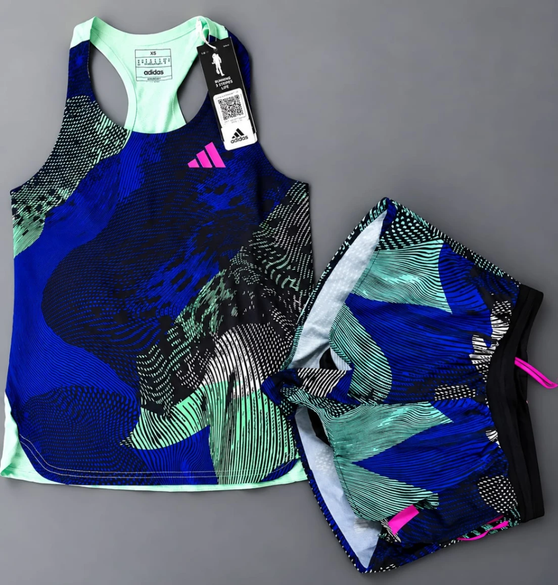 Addidas short and Singlet 