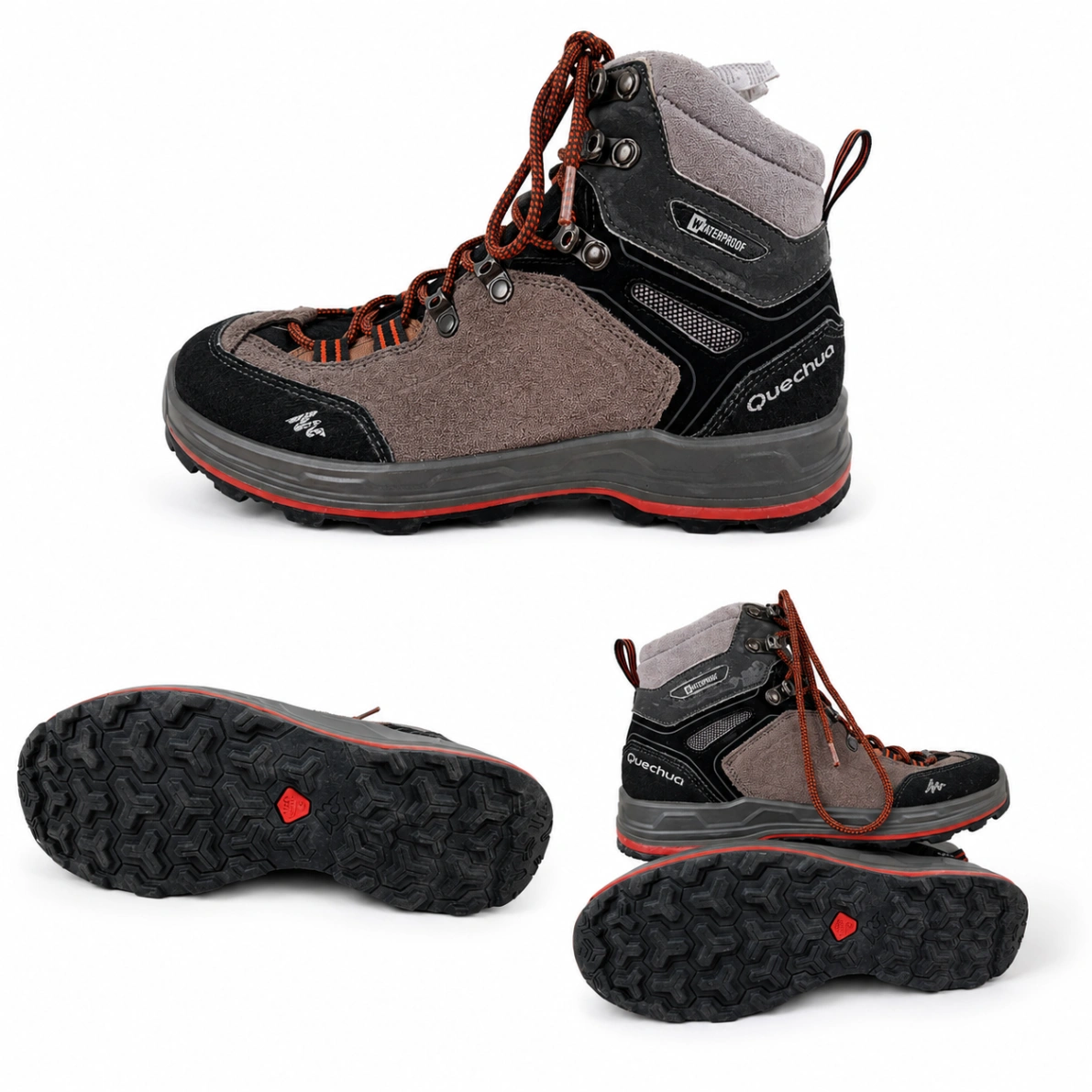 Quenchua water proof hiking boots
